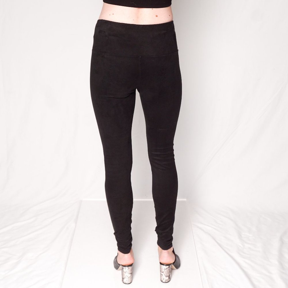ARITZIA WILFRED FREE Daria Faux-Suede Leggings - Picture 4 of 5